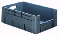 Reinforced euro stacking box VTK 600/210-4 Grey piece