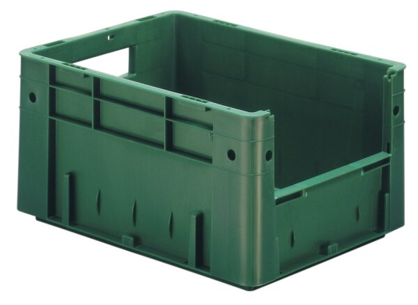Reinforced euro stacking box VTK 400/210-4 Blue piece