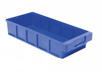 Reinforced small parts box VKB 400/186 Blue PU (8 pieces)