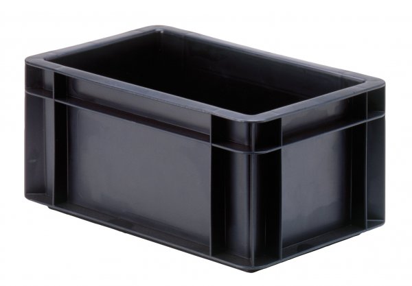 Conductive transport stacking box TKL 300/145-0 PU (8 pieces)