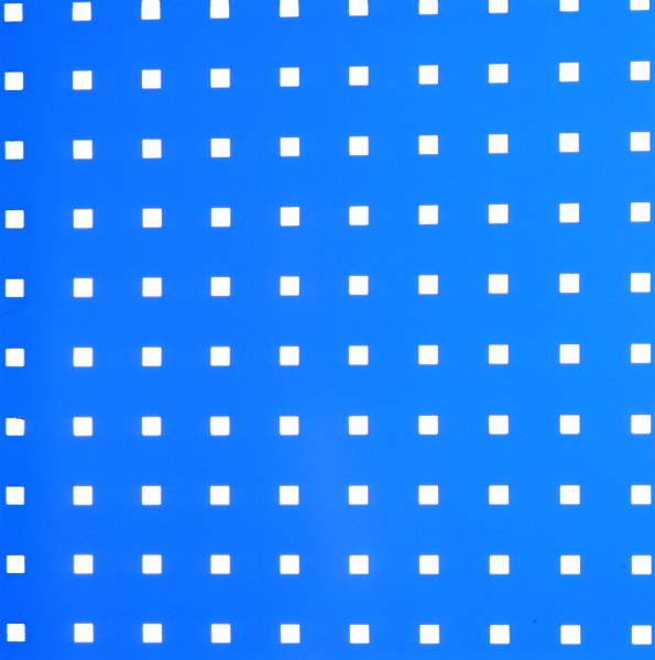 Perforated panel 500 x 450 sky blue (RAL 5015)