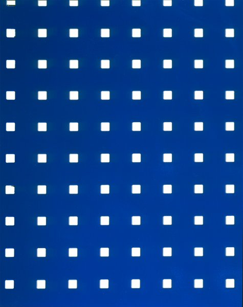 Lochplatte 500 x 450 Enzianblau (RAL 5010)