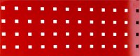 Perforated panel 1000 x 450 traffic red (RAL 3020)