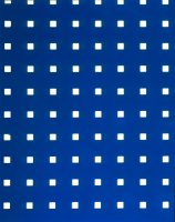 Lochplatte 1000 x 450 Enzianblau (RAL 5010)