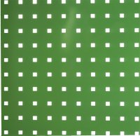 Perforated panel 1500 x 450 Reseda green (RAL 6011)