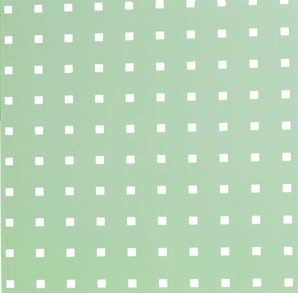 Perforated panel 1500 x 450 light grey (RAL 7035)