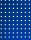 Perforated panel 2000 x 450 gentian blue (RAL 5010)