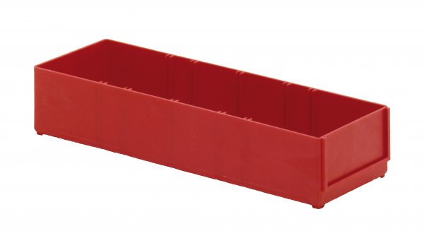 Fachboden Regalkasten Größe D VE (18 Stück) Rot