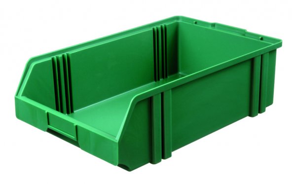 Plastic box LK 1C Green PU (10 pieces)