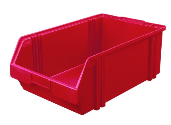 Plastic box LK 1 piece red