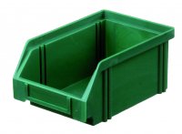 Plastic box LK 4 pieces green